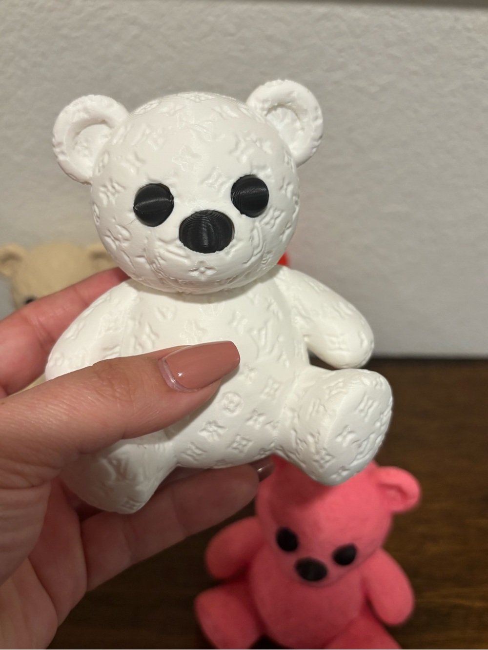 3D Printed Embossed Teddy Bear Figurine (Choose 1) - Picture 16 of 16